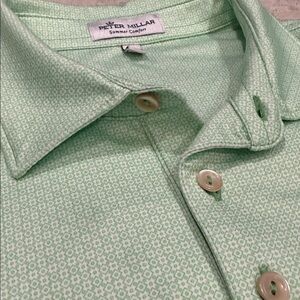 Peter Millar Summer Comfort Polo- Medium traditional Fit- Country Club logo